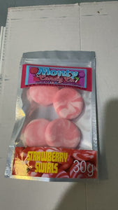 Freeze Dried Candy - Strawberry Swirls 30g