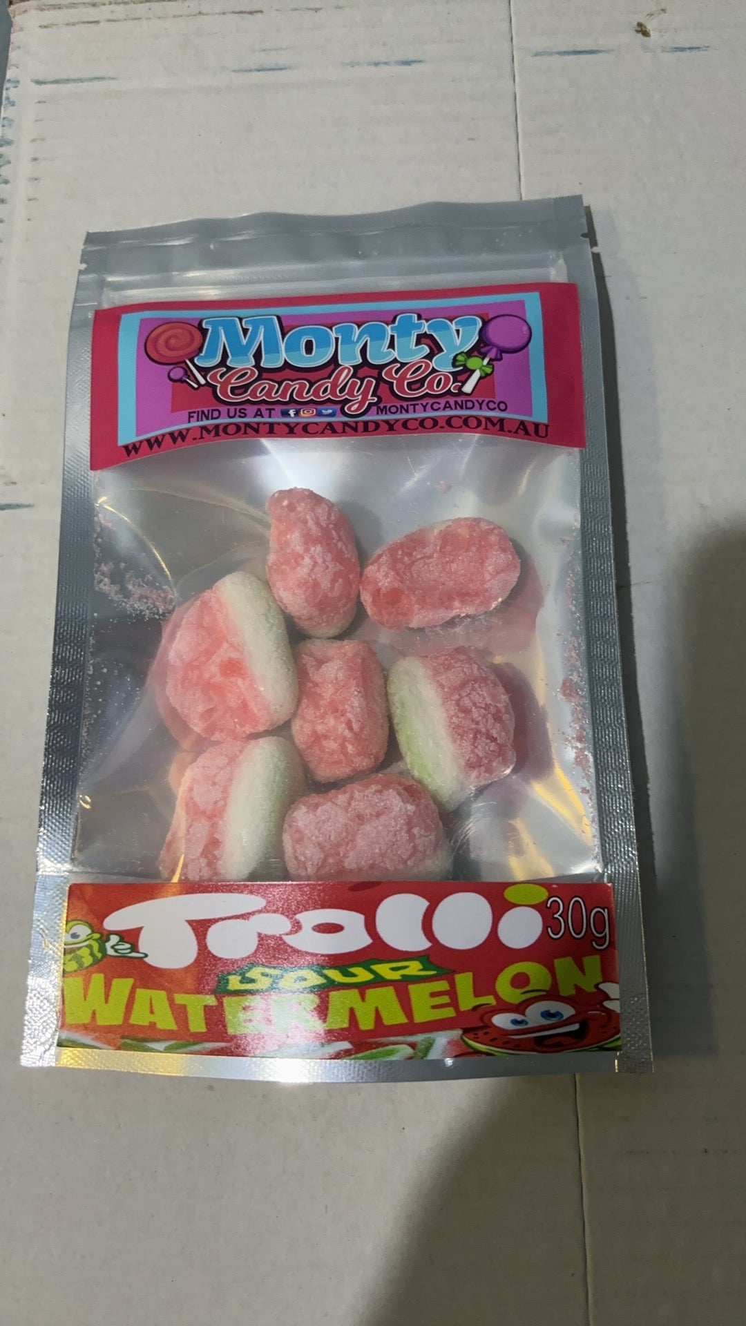 Freeze Dried Candy - Trolli Sour Watermelon