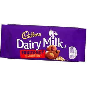 Cadbury Dairy Milk Chopped Fruit & Nut 95g