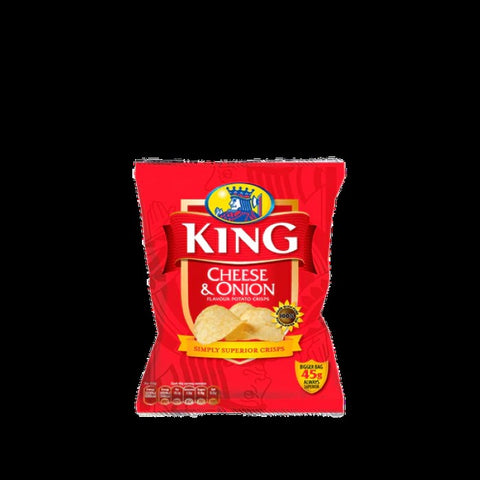 King Cheese and Onion Crisp 45g