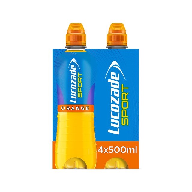 Lucozade Sport Orange 500ml 4pk