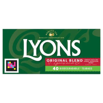 Lyons Original Blend 40s Tea Bags