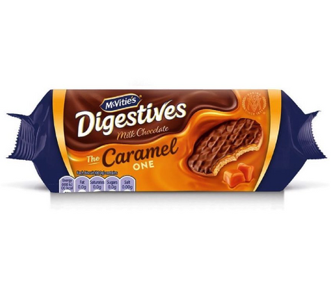 Mcvitie's Milk Chocolate Caramel Digestives 250G