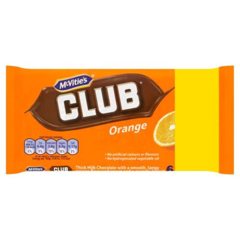 Mcvitie's Club Orange 6Pk