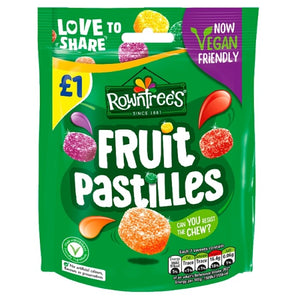 Rowntree's Fruit Pastilles Pouch 114g