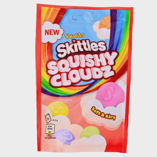 Skittles Squishy Cloudz Fruit 94G