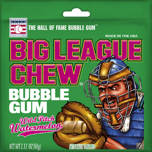 Big League Chew Bubble Gum Wild Pitch Watermelon 60g