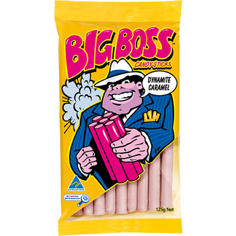 Big Boss Caramel Sticks bag 125g