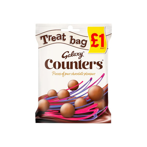 Galaxy Counters Chocolate Treat Bag 78g