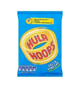 Hula Hoops Salt & Vinegar 34g - Best Before 25/5/24