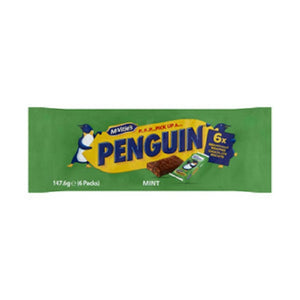 Mcvitie's Penguin 6pk Mint 147.6g