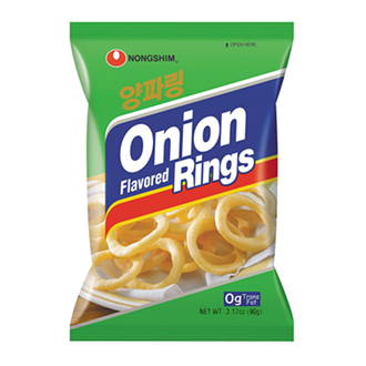 Nongshim Onion Flavoured Rings 90g