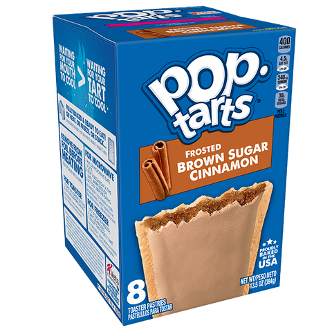 Pop Tarts Frosted Brown Sugar Cinnamon 384g