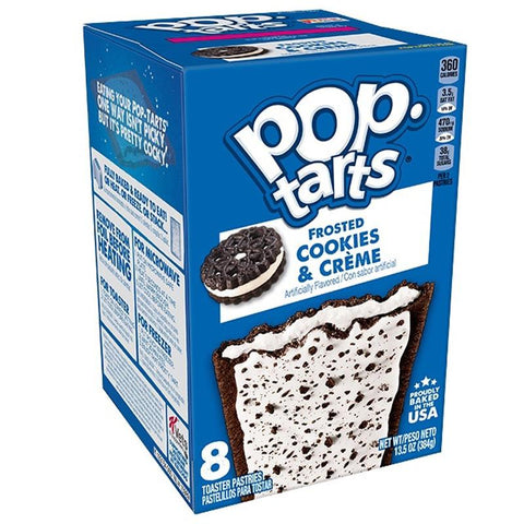 Pop Tarts Frosted Cookies Cream 384g