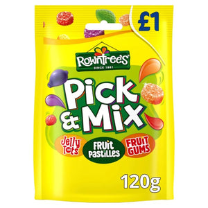 Rowntree's Pick & Mix Sweets Sharing Pouch 120g