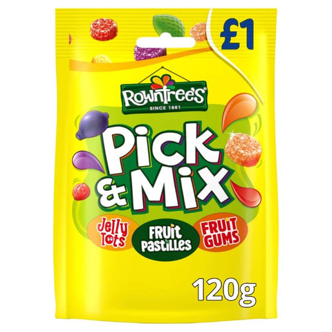 Rowntree's Pick & Mix Sweets Sharing Pouch 120g