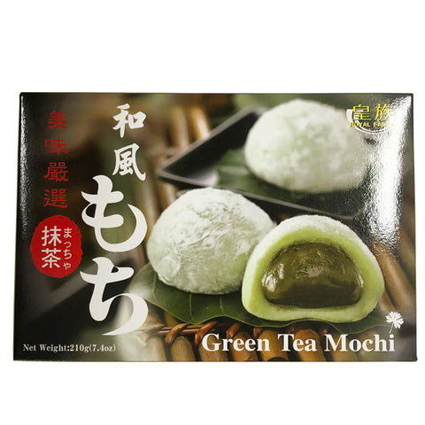 Royal Family Green Tea Mochi (Glutinous Rice Cake) 210g