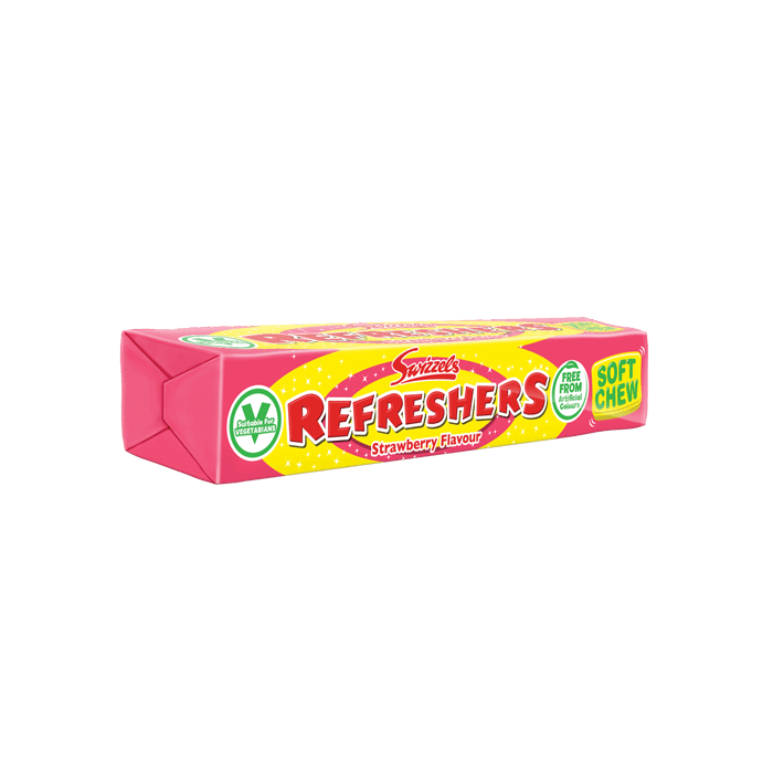 Swizzels Refreshers Strawberry Soft Chews 43g
