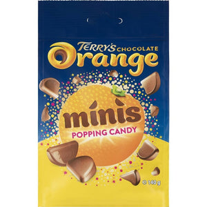 Terry Orange Minis Popping Candy 140g