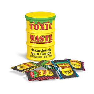 Toxic Waste Drums Assorted Sour Candy 48g