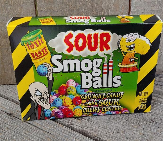 Toxic Waste Smog Balls Theatre Box 99g – St Kilda Family Mart