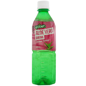 Yoosh Aloe Vera Drink Lychee Flavour 500ml