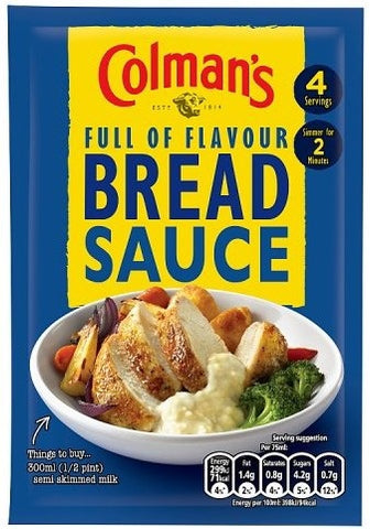 Colmans Bread Sauce Mix Pkt 40g