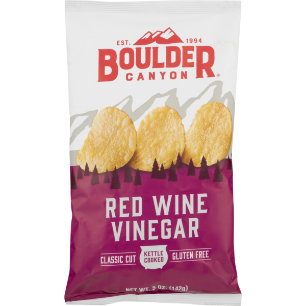 Boulder Canyon Red Wine Vinegar Chips 141.8G